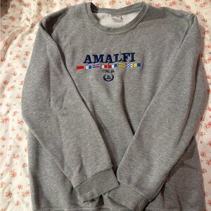 amalfi coast crewneck